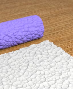 Collection Soda | Wood Chiseled 001 | Polymer Clay Seamless Texture Roller 3d model