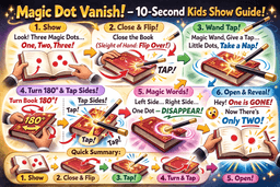 S3D Magic Book of the Disappearing Dot Trick 3d model