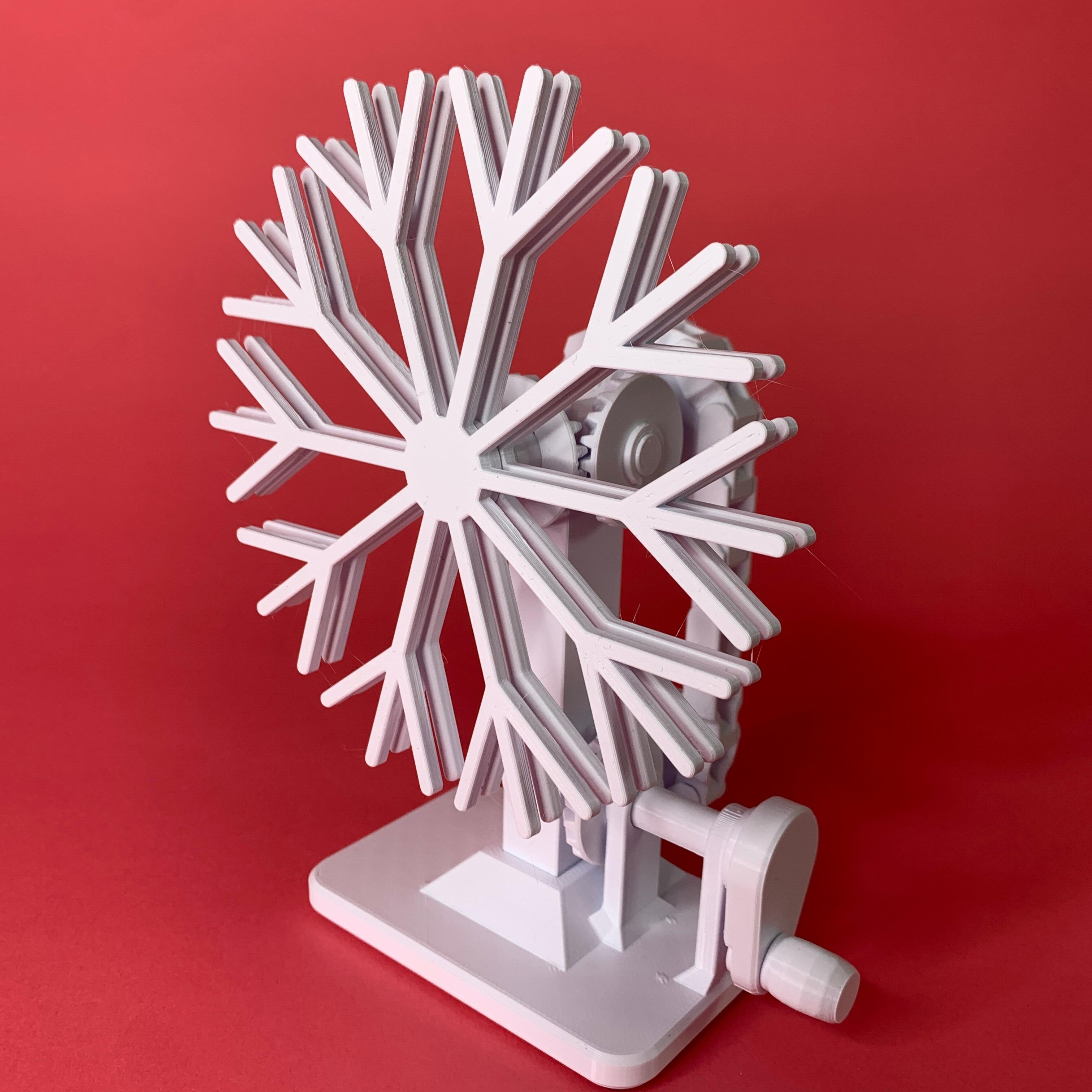 Trippy Snowflake 3d model