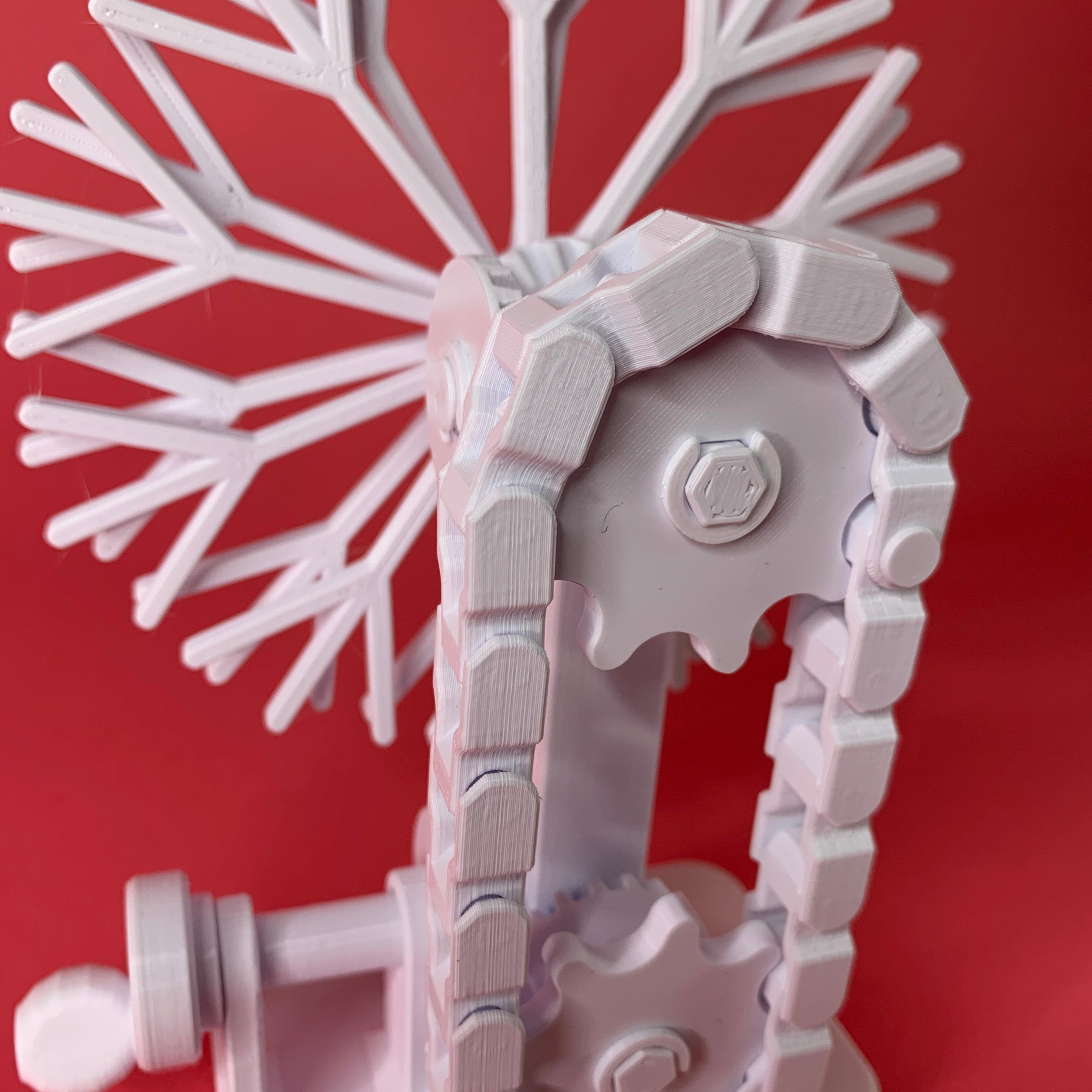 Trippy Snowflake 3d model