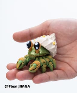 Articulated Crab My Little Friend 3d model