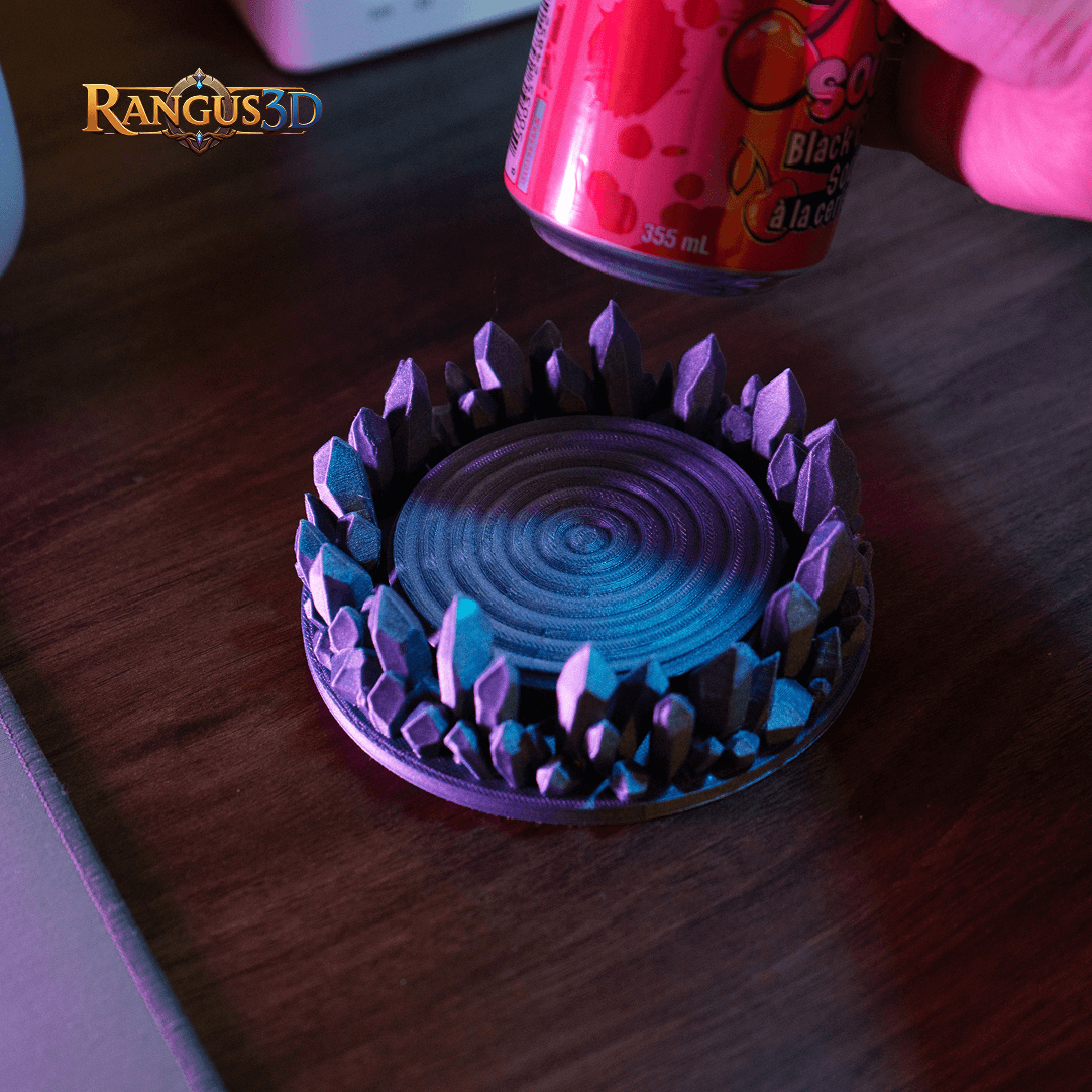 Crystal Coaster 3d model