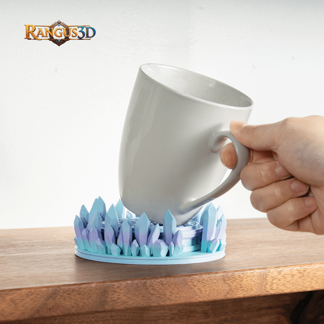 Crystal Coaster 3d model