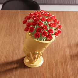 Egyptian Queen Nefertiti Bust Planter / Vase 3d model