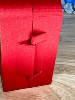 NEW Print in Place Valentine's Day Heart Box 3d model