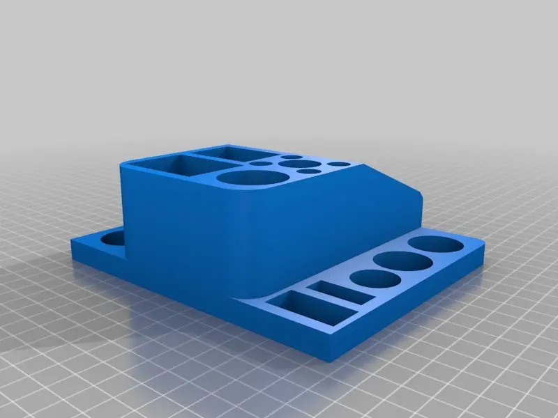 park bike repair tool mount 3d model
