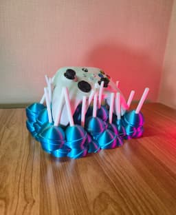 Lollipop Xbox Controller Holder 3d model