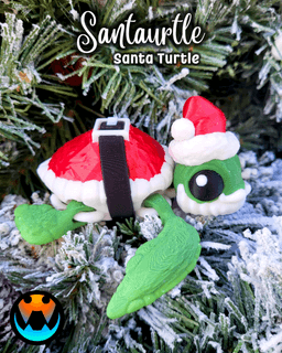 "Santaurtle" Santa Turtle 3d model