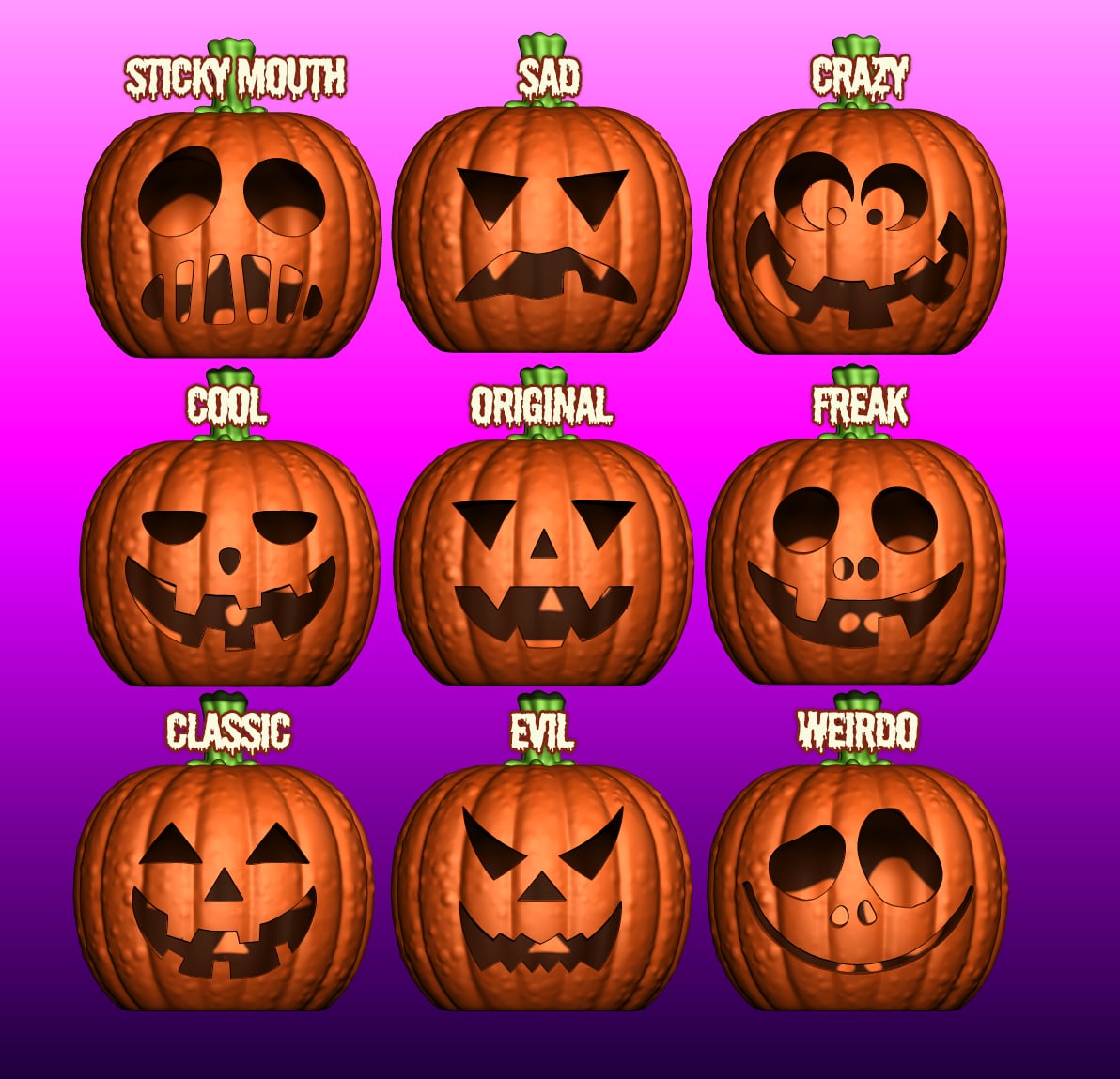The Jack-Pack 3d model