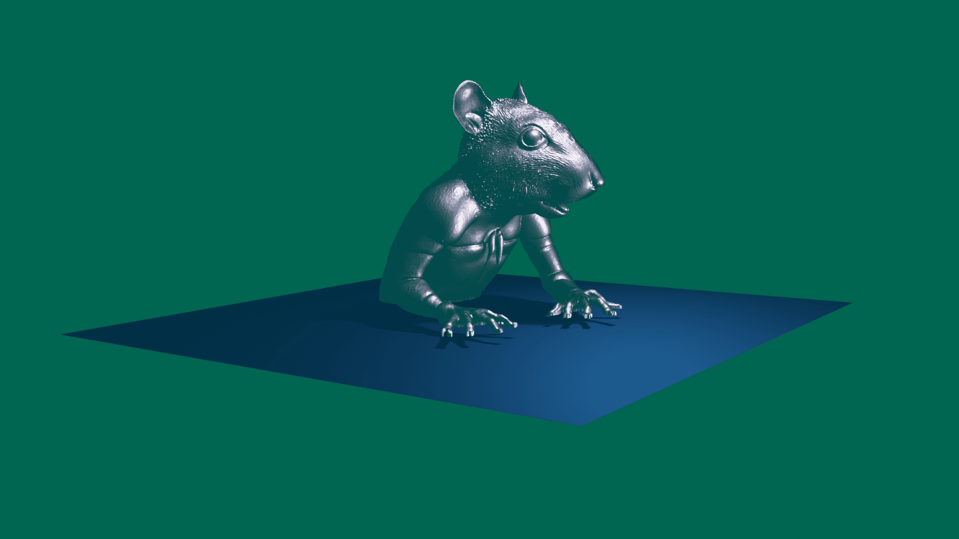 ratMan.stl 3d model