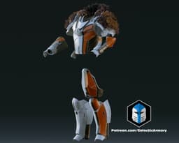 Destiny Shaxx Armor - 3D Print Files 3d model