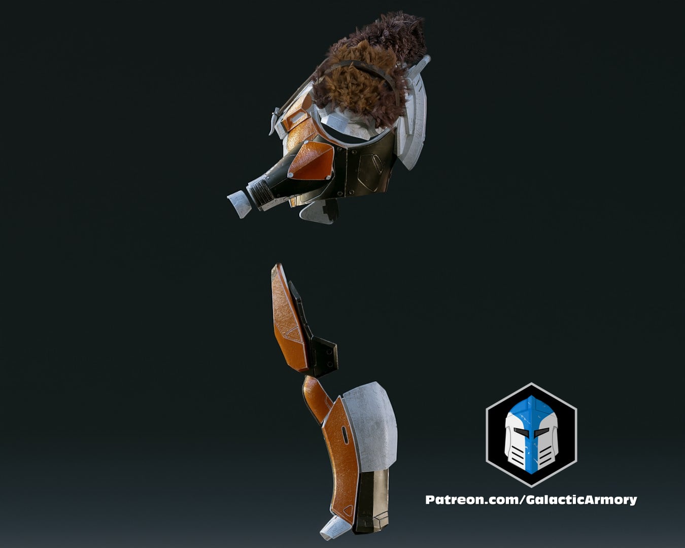 Destiny Shaxx Armor - 3D Print Files 3d model