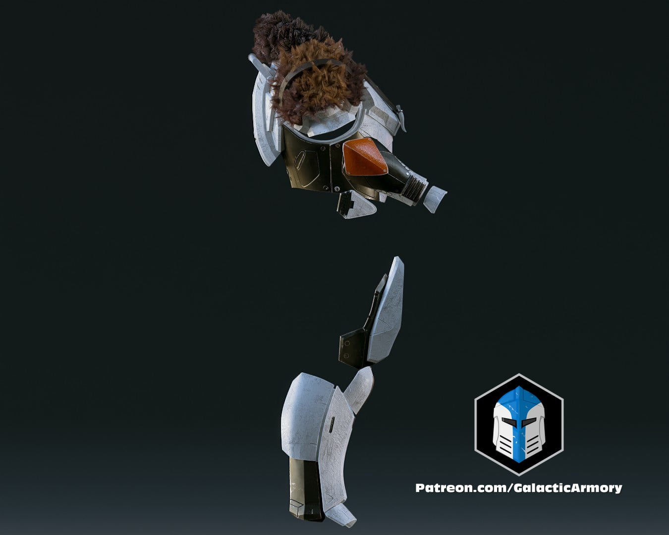 Destiny Shaxx Armor - 3D Print Files 3d model