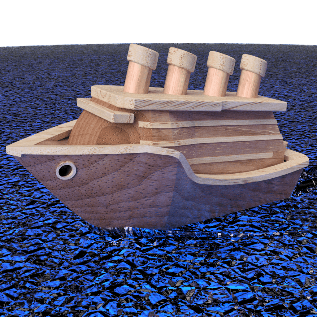 Benchtanic (floats)               Benchy Titanic 3d model