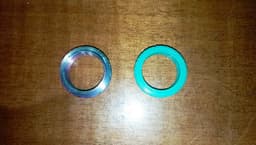 Fidgets Rings Japanese waves & Smile! 3d model