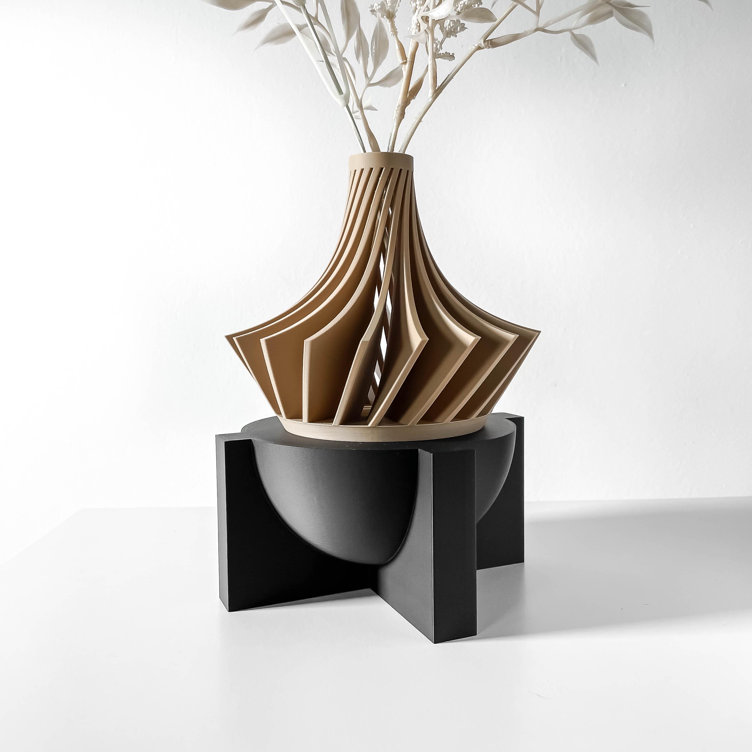 The Lasi Display Stand for Unique Items, Candles, or Plants | Modern Home Decor 3d model