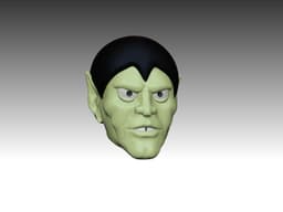 False Face Head MOTU Classics 3d model