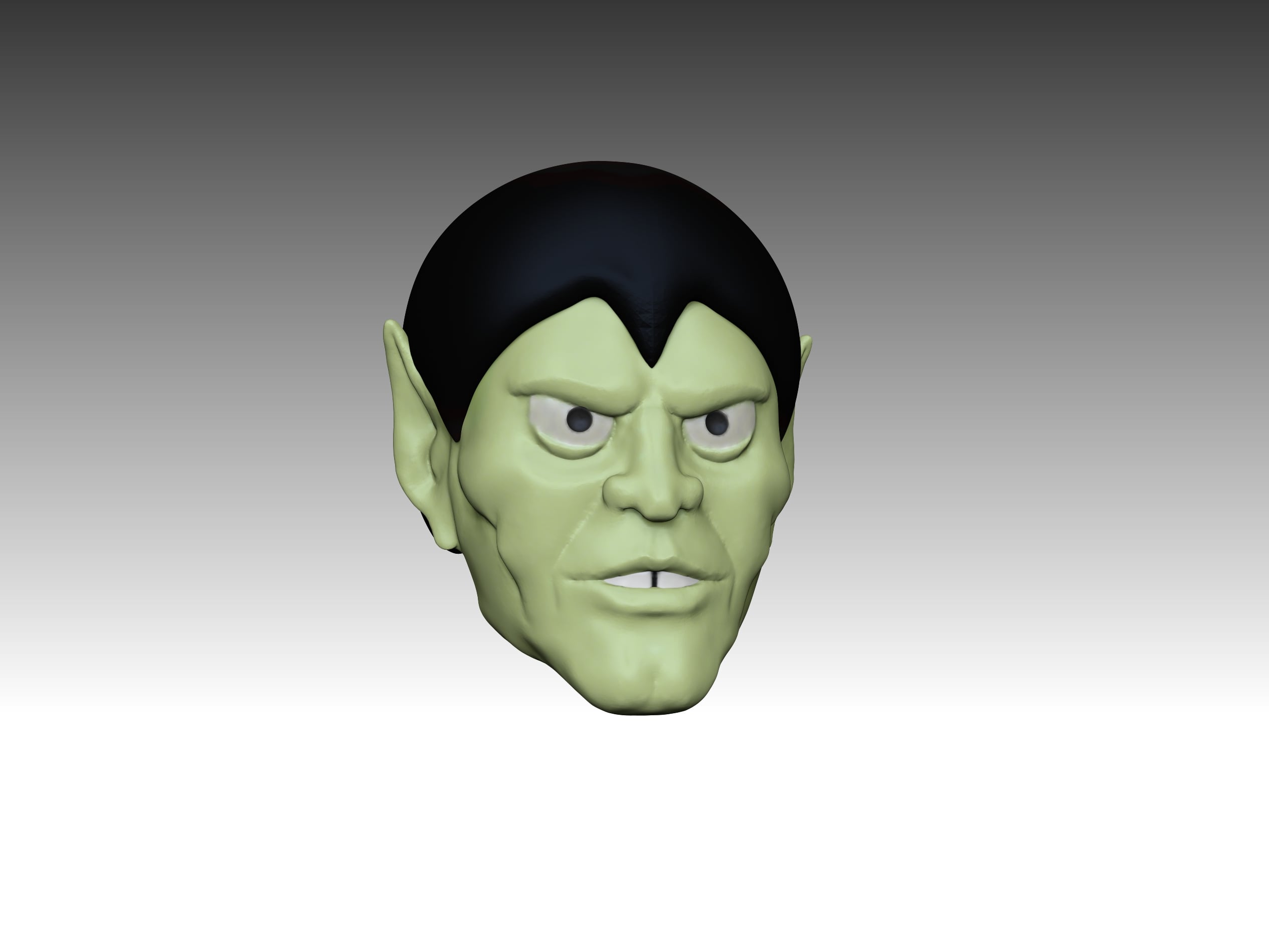 False Face Head MOTU Classics 3d model