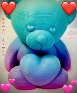 Printed on Voxelab Aquila with Polymaker PolyTerra pastel rainbow filament 3d model