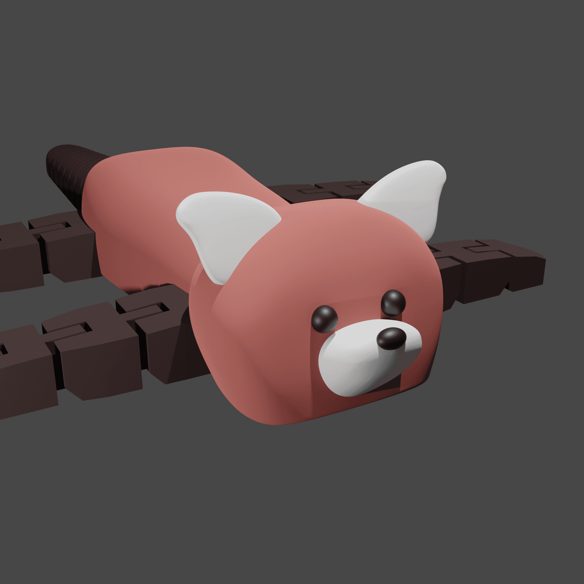 Red Panda - Fidget Creature 3d model