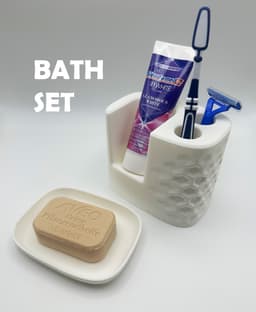 Bath Set Parametric Design 3d model