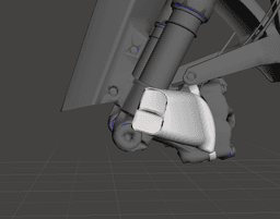 KTM DUKE 1290 Brake Duct / Caliper Cooler Aero LC8/LC8C 3d model