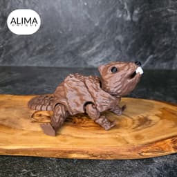 Flexi/movable beaver 3d model