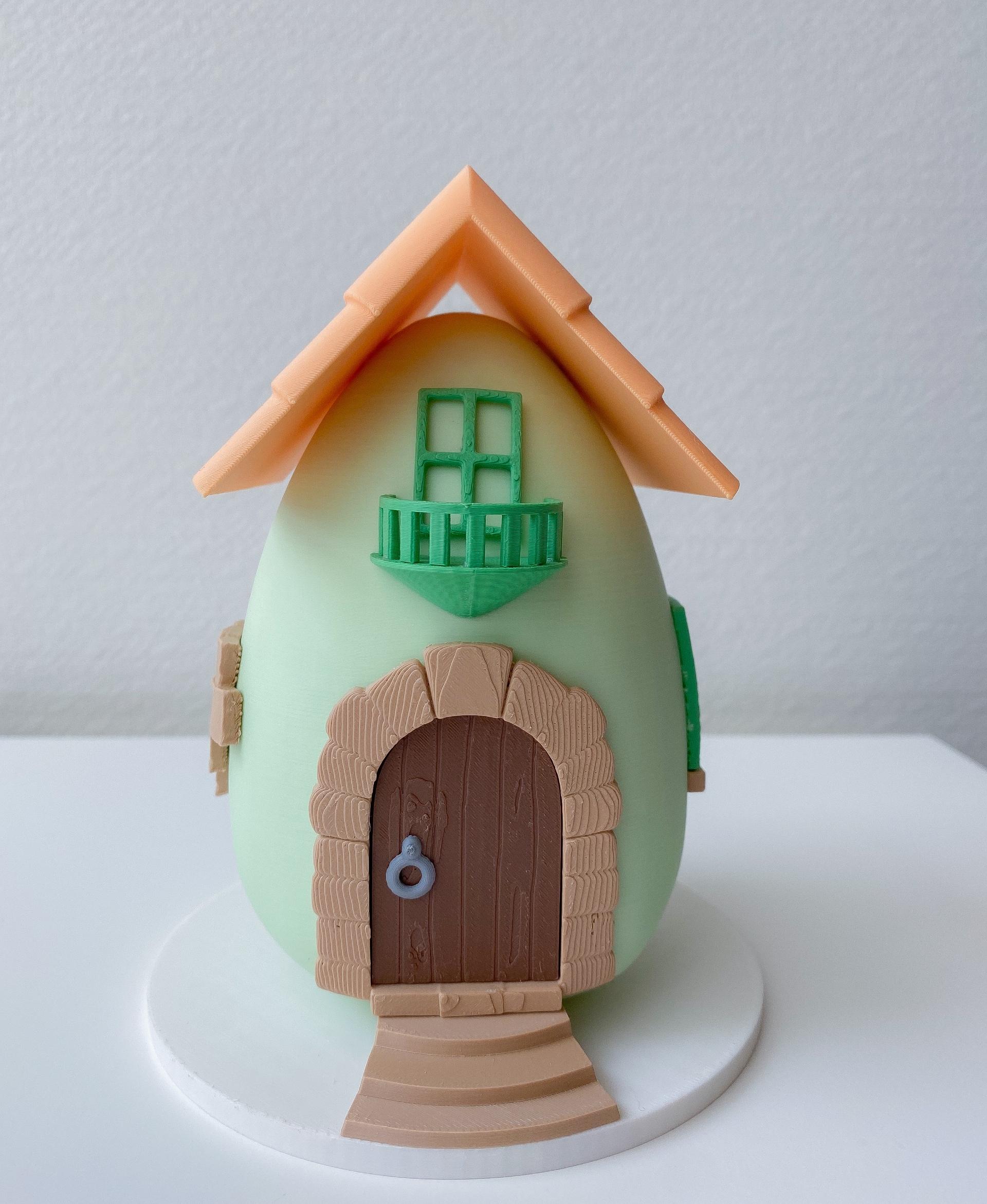 Easter egg house - Check out the cutest egg house.
Polymaker filament - 3d model