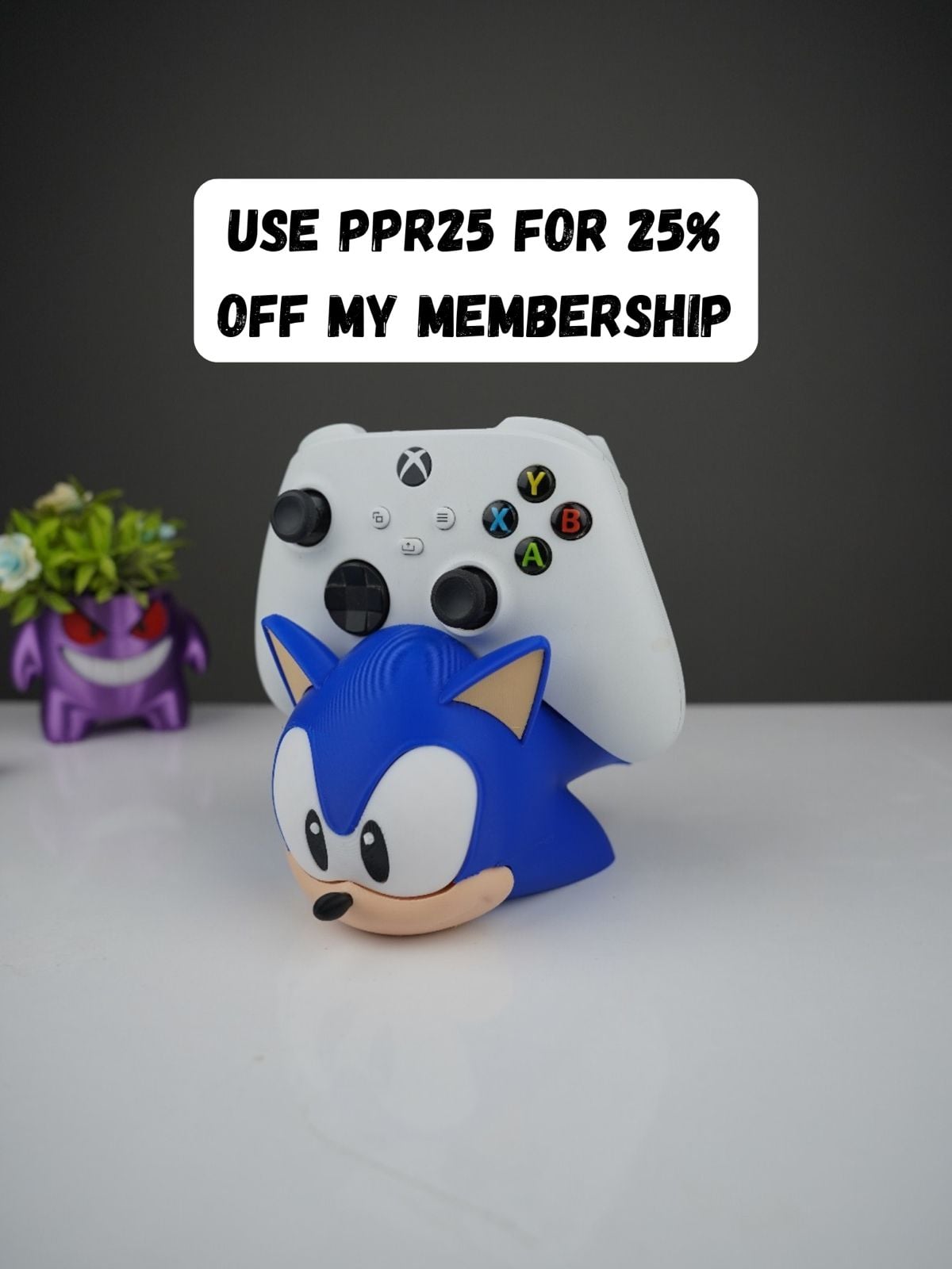 Sonic Controller Holder 3d model