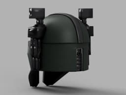 Vulture Heavy type Mandalorian Helmet 3D printable files (The Mandalorian Tv series) Custom Heavy Cl 3d model