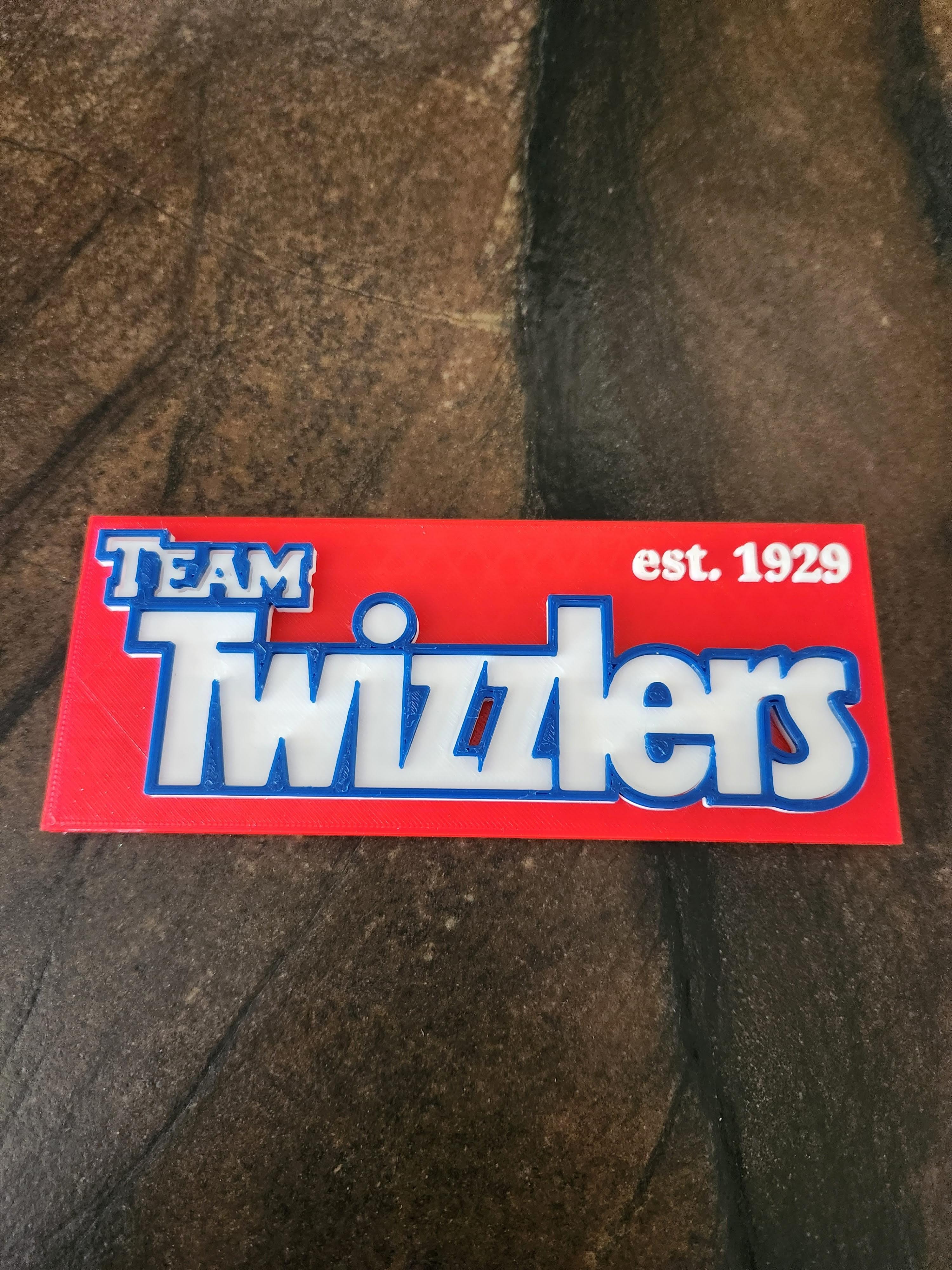 Team Twizzlers Sign 3d model