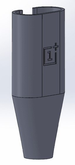 Oneplus warp charger cable protector 3d model