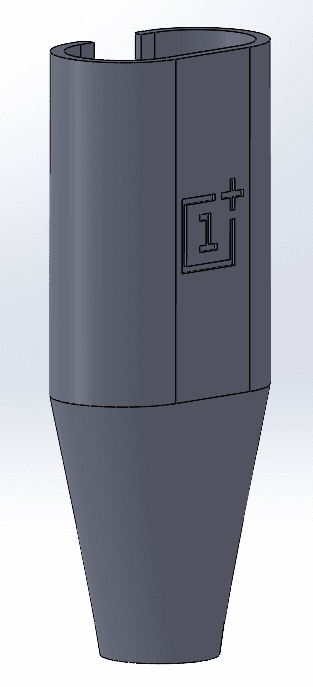 Oneplus warp charger cable protector 3d model