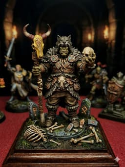 Orc wizard 3d model