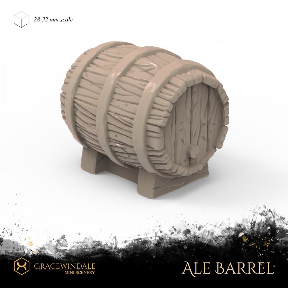 Ale Barrel 3d model