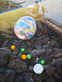 Easter eggs (Hydro-Dipping) 3d model
