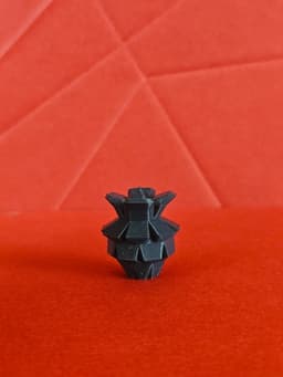 Pineco Low Poly Pokemon 3d model