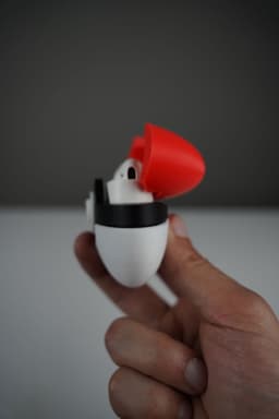 Pokeball AirpPods Case Gen1 3d model