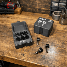 BAMBULAB P2 + H2 SERIES HOTEND BOX / NOZZLE BOX / PRINTER ACCESSORIES / ORGANIZER / GRIDFINITY 3d model