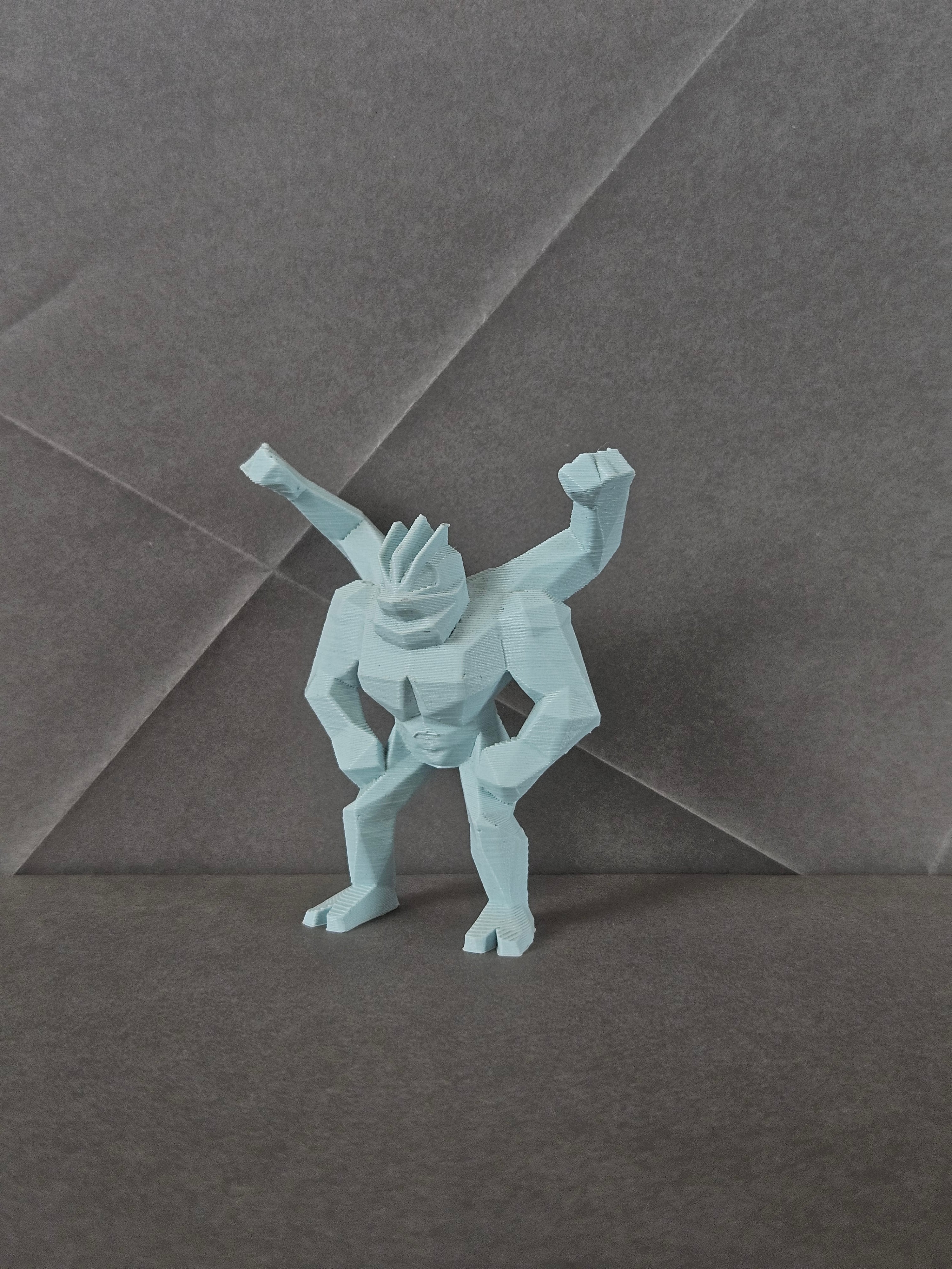 Machamp Low Poly Pokemon 3d model