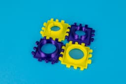 Polypanels // Square Bearing 3d model
