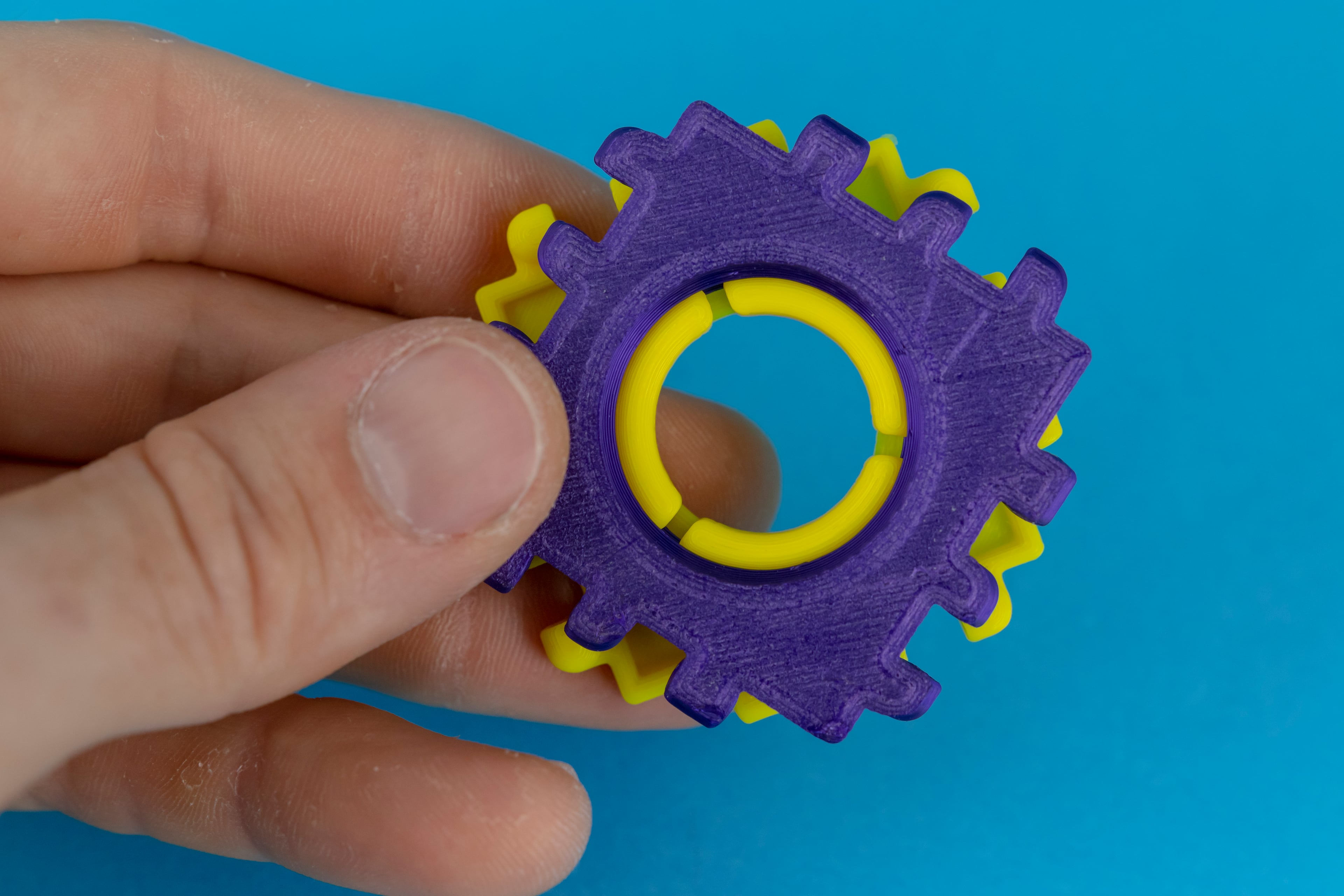 Polypanels // Square Bearing 3d model