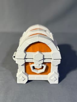 Custom DND Dwarven Chest Dice Holder STL (3D Print File) 3d model