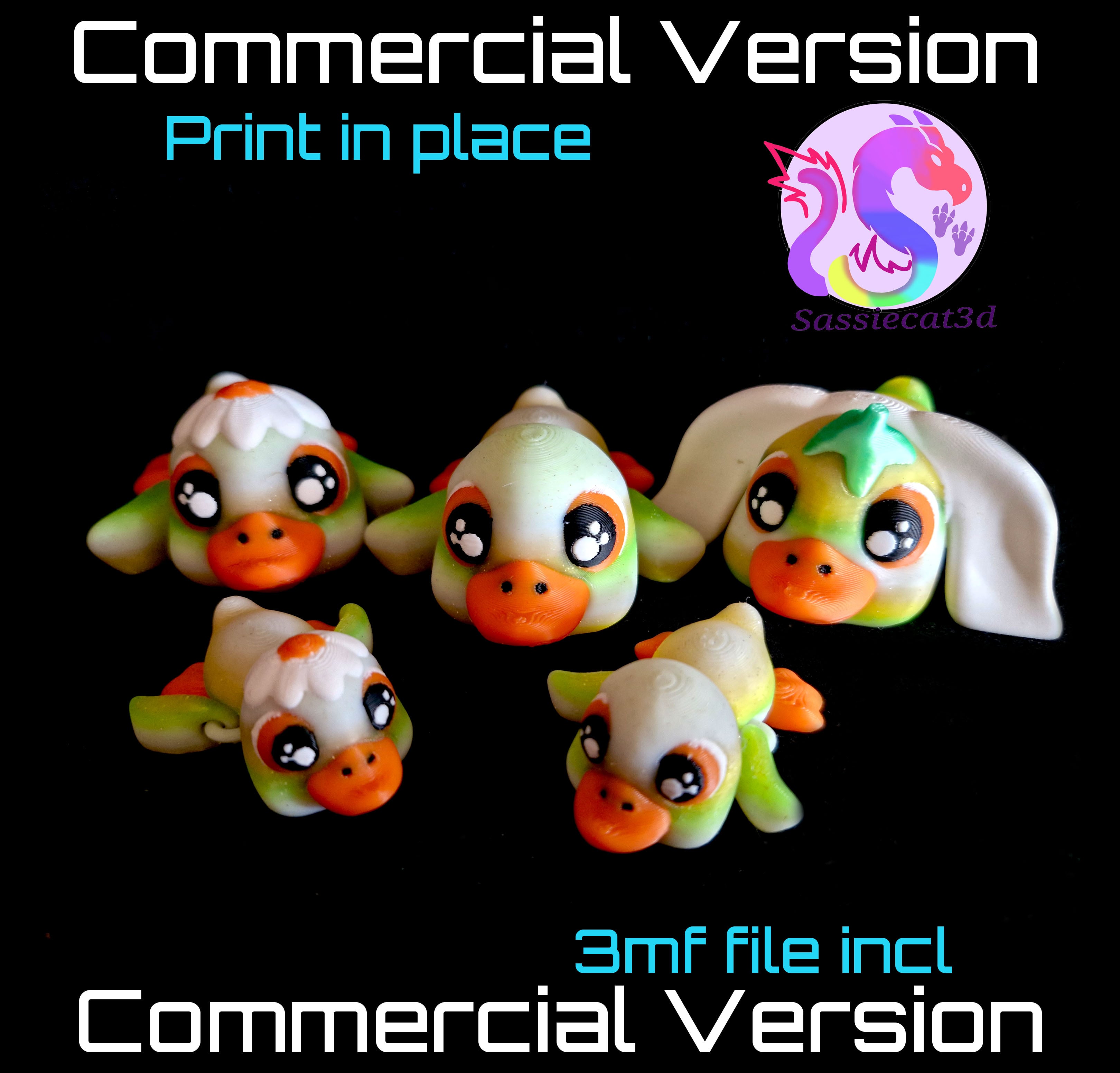 Hatchlings Ducks (Commercial Use) 3d model