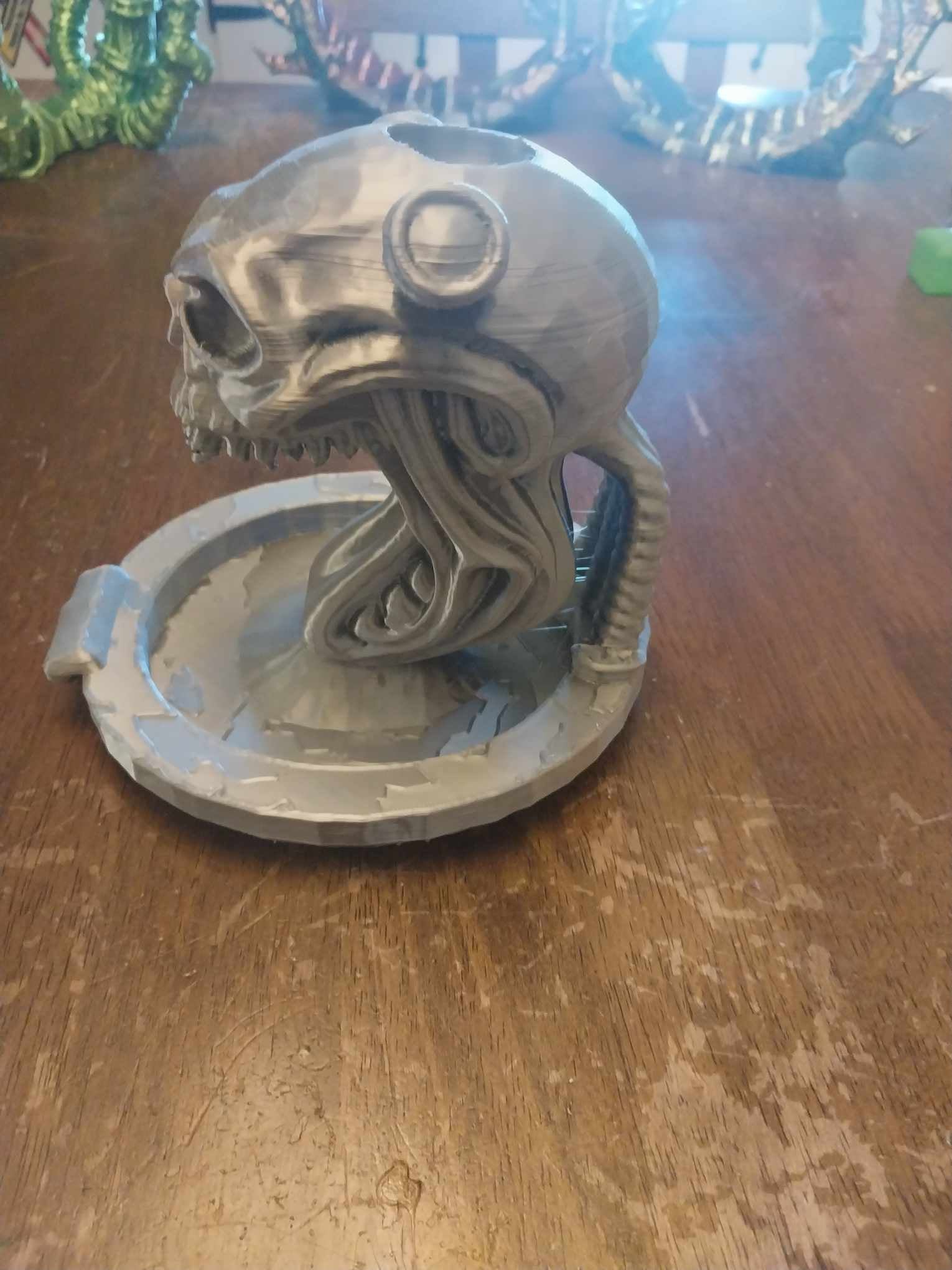 GhoulHead.DiceTower.stl 3d model