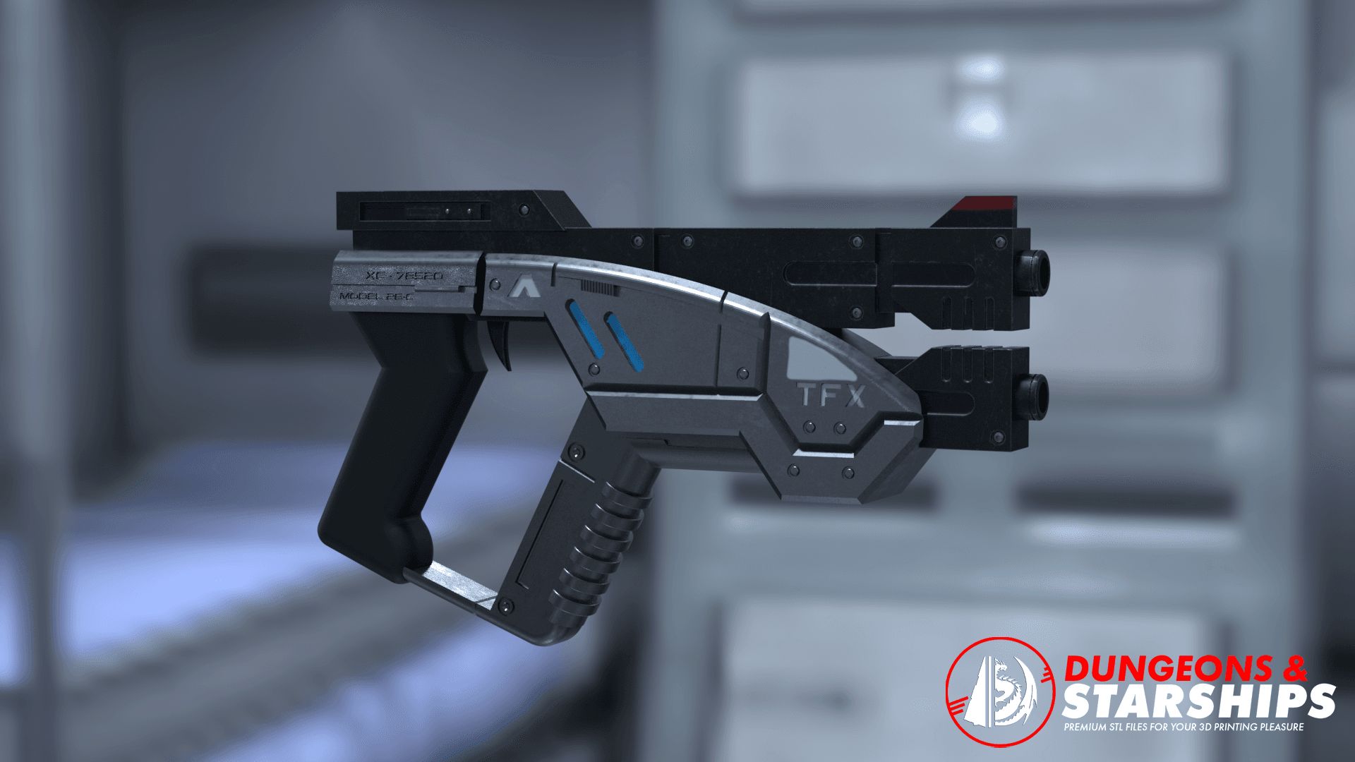 M3 Predator - Mass Effect 3d model