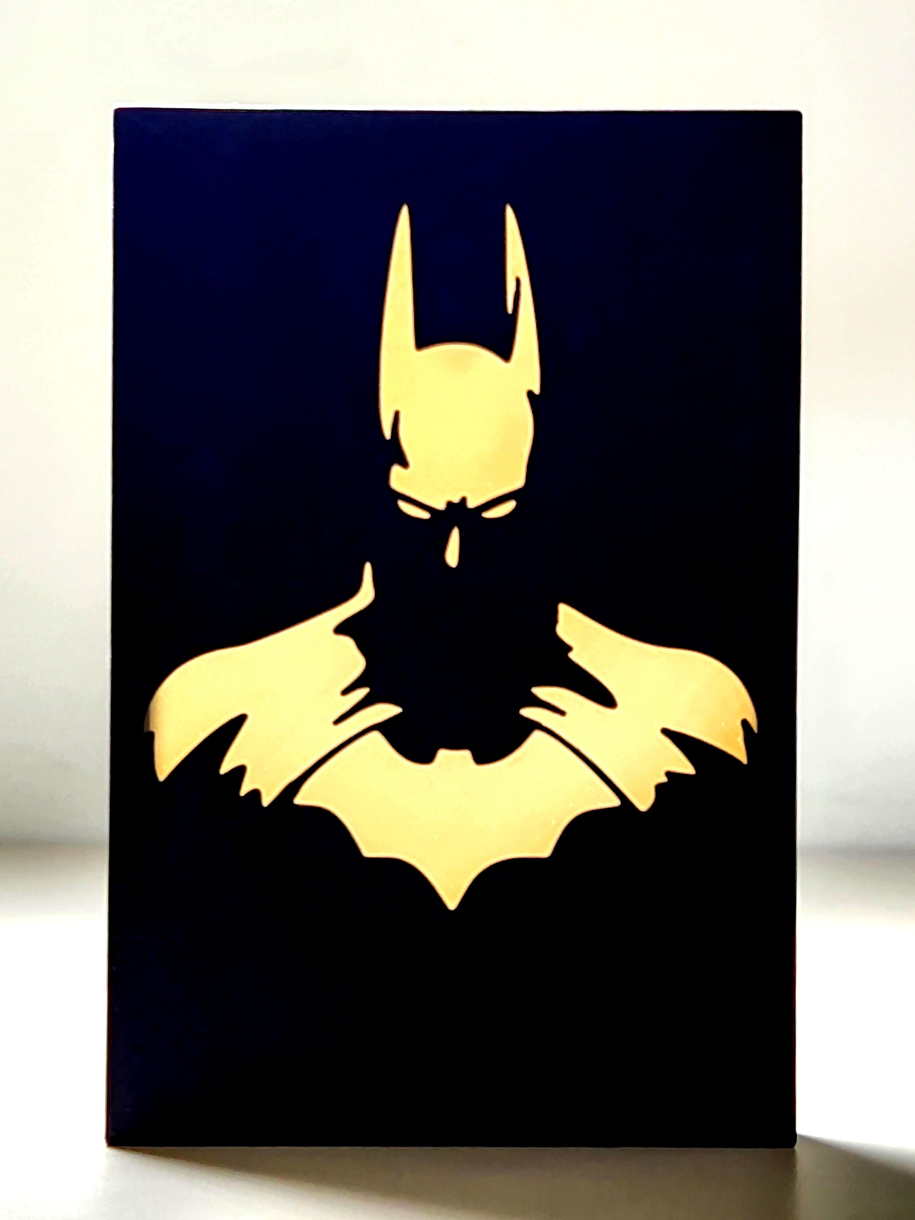 Batman Silhouette Art 3d model