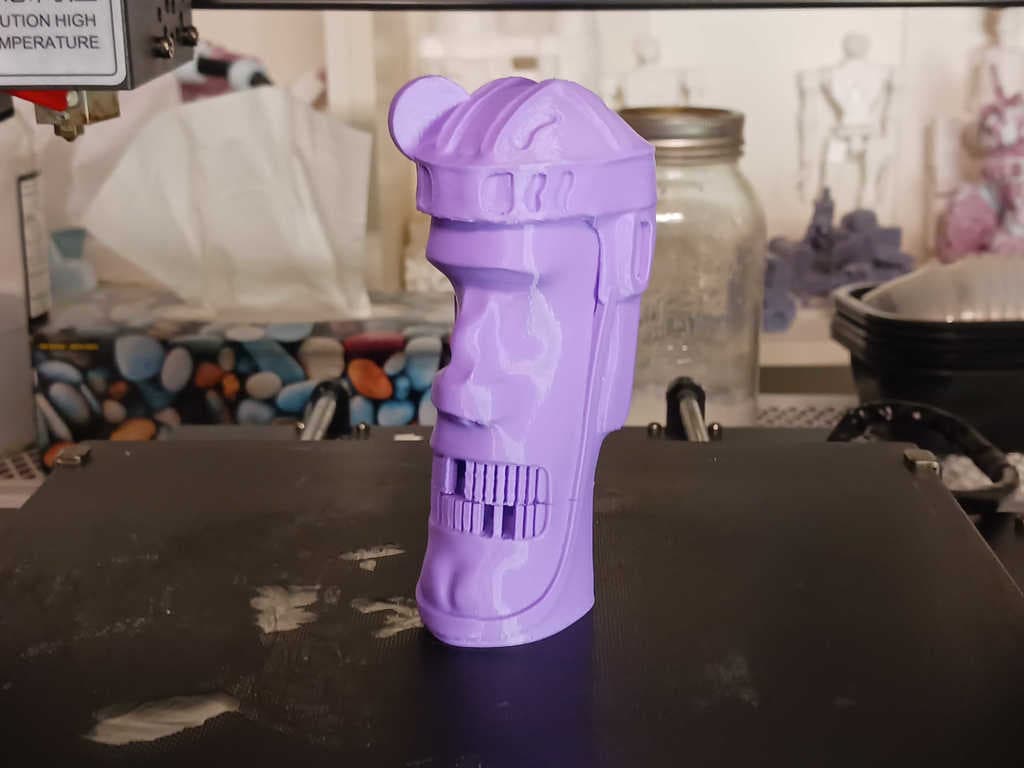 Moai Hockey Head 3d model