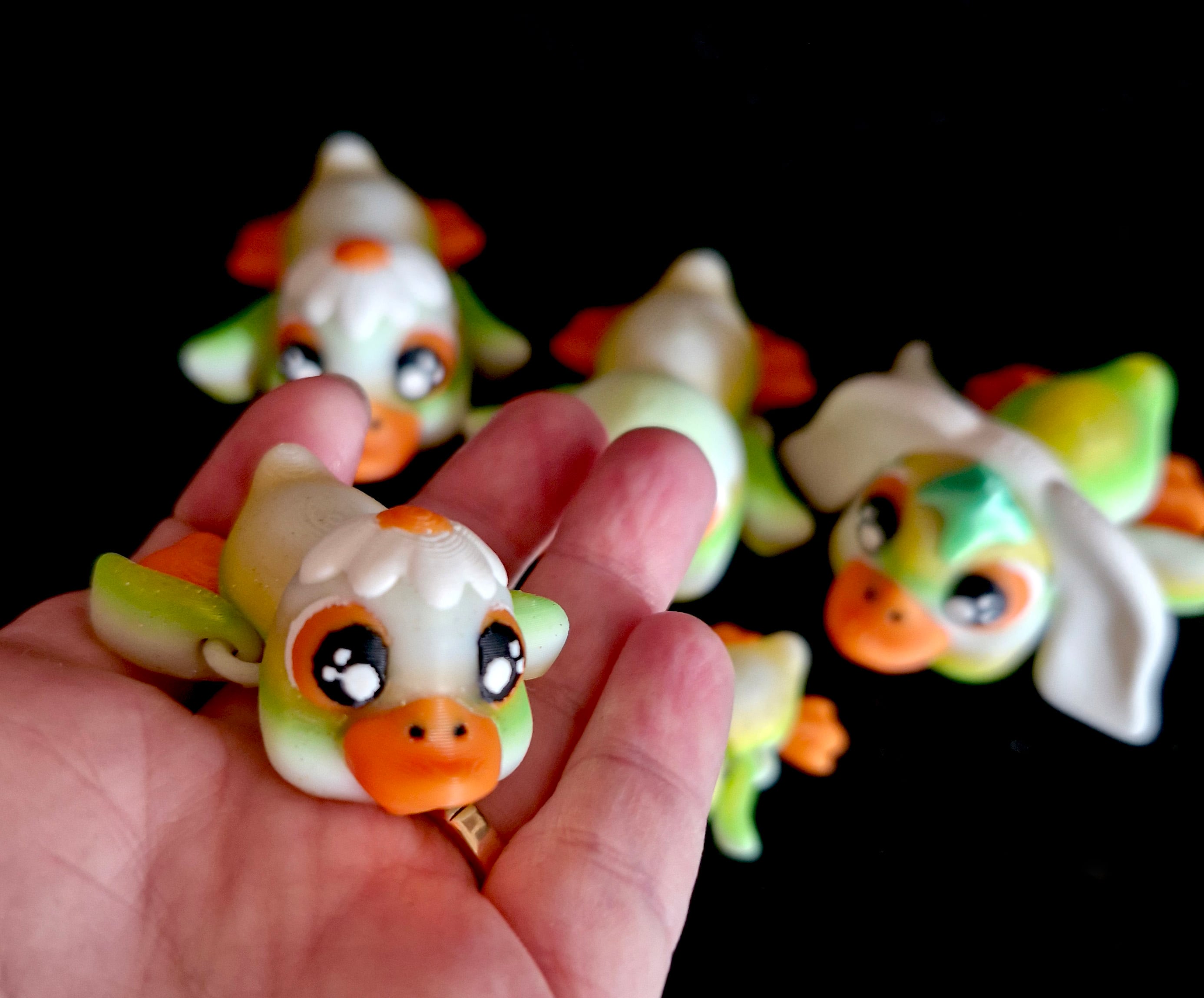 Hatchlings Ducks (Commercial Use) 3d model