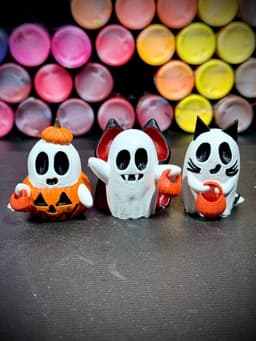 Chibi Halloween STL File Drop ~ 3d model